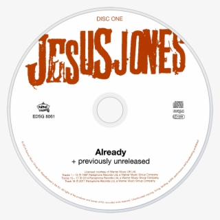 Jesus Jones Already Cd Disc Image - Jesus Jones-london (cd)