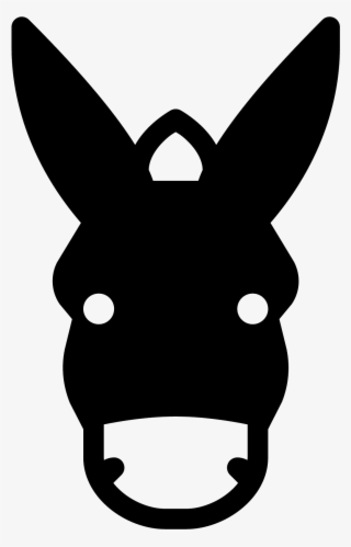 Donkey Filled Icon - Burro Icono
