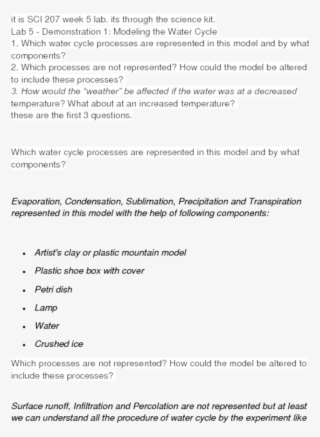 It Is Sci 207 Week 5 Lab