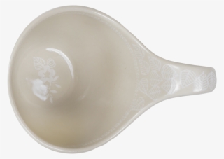 Fancy Handle Scoop - Ceramic