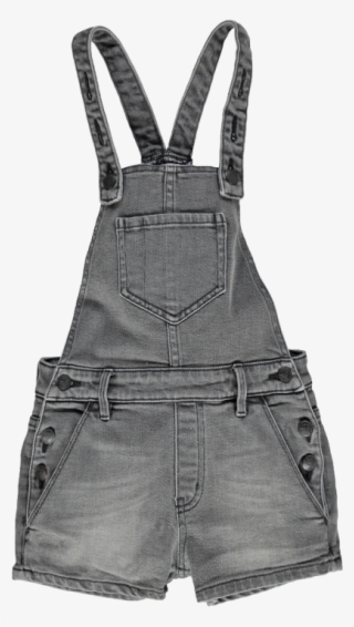 Finger In The Nose Yumi Denim Short Overall - Overall