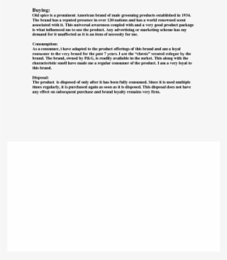 Old Spice Is A Prominent American Brand Of Male Grooming - City