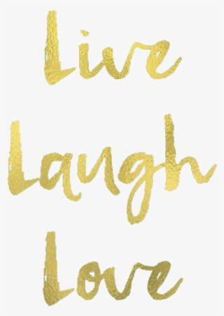 Live Laugh Love Hand Lettering