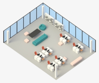 Office Areas - Floor Plan