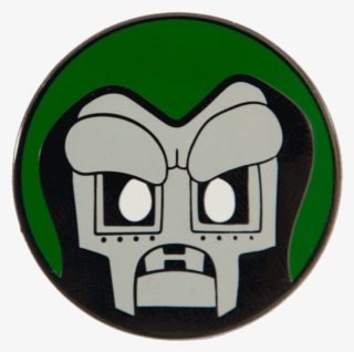 "mood Doom" Pin Pin Peabe - Doom Video Game Gradient Logo Men's