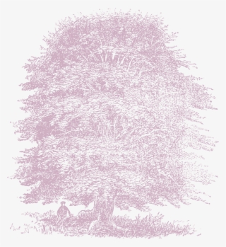 Linograph Green Tree - Tree