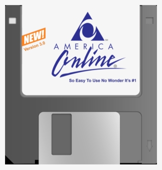 Floppy - America Online Logo