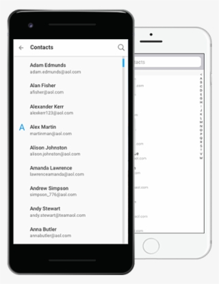 All Your Contacts In One Place - Iphone