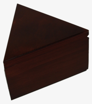 Picture Of Triangular Wooden Box