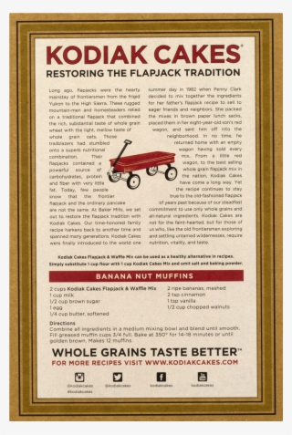 Kodiak Cakes Flapjack & Waffle Mix, Buttermilk & Honey, - Kodiak Cakes Pancake Instructions