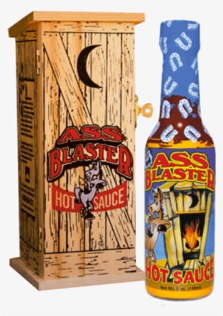 Ass Blaster Hot Sauce With Out House - Ass Blaster Hot Sauce
