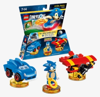 1 Of - Lego Dimensions Sonic The Hedgehog Level Pack