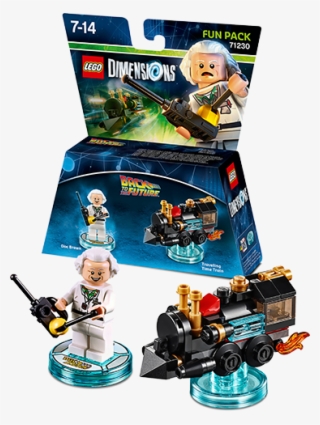 Lego Dimen Fun Doc Brown, , Large - Lego Dimension Doc Brown
