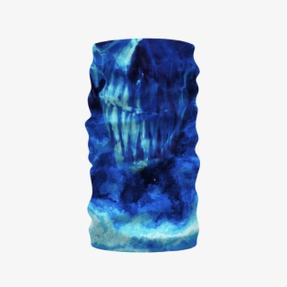 Blue Skull Neck Warmer - Neck Gaiter