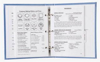 Cookbook Divider Backups - Vehicle