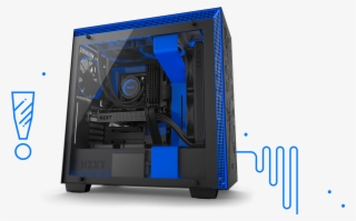 In Celebration Of The New Year Nzxt And Dbh Are Teaming - Nzxt H700i Matte Black/red Smart Mid Tower Case