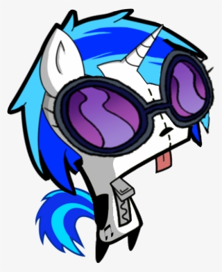 [2012 01 03] Vinyl As Gir [vinylscratch]random - Invader Zim Gir Unicorn