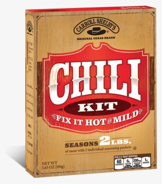 Carroll Shelby's Custom Chili Kit - Carroll Shelby's Chili Kit