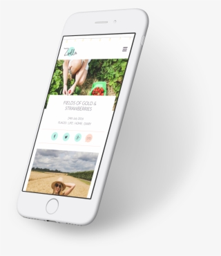 Zoella's Content Platform - Iphone