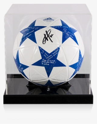 Eden Hazard Signed Chelsea Uefa Champions League Ball