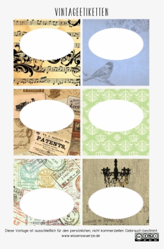 Etiketten-vintage - Label