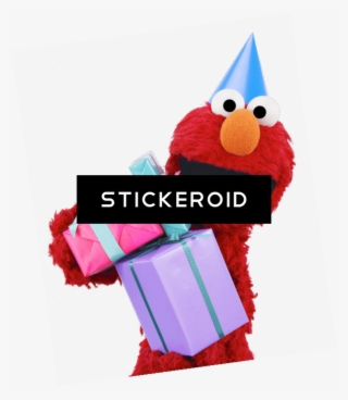 Sesame Street Elmo With Gifts - Happy Birthday Elmo