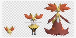 Delphox Clipart Pokémon X And Y Delphox Braixen - Xnalara Braixen