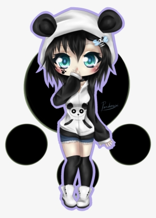 Anime Panda Girl Chibi
