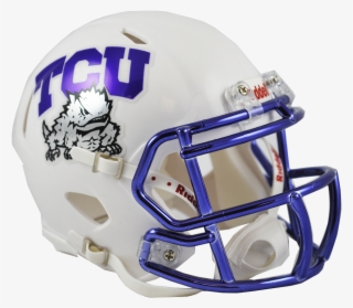 Tcu White Chrome Speed Mini Helmet - Tcu Mini Helmet