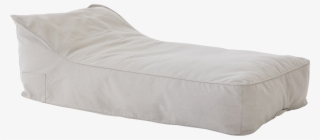 Byron Bean Chaise Burlap Ecooutdoor - Canvas