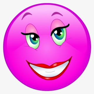 Caras Emoji, Emoji Clipart, Emojis, Smiley Faces, Emoticon, - Pink Smiley Emoji Png