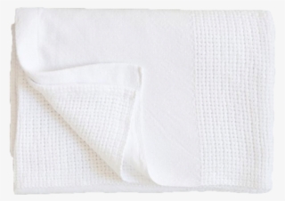 White Cotton Baby Blanket