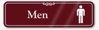 Men Bathroom Sign - Sign