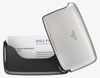 Tru Virtu® Card Case Silver Arrow - Tru Virtu Classic Card Case - Silver Arrow