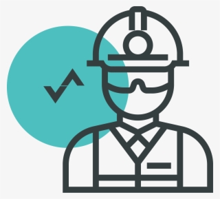 Easily Schedule Field Measurement Activities And 3rd - Oil Rig Worker Symbol