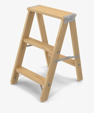 Wooden Ladder Png Image Background - Wooden Step Ladder Png