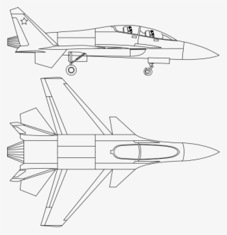 , V - Sketch Of Aircraft