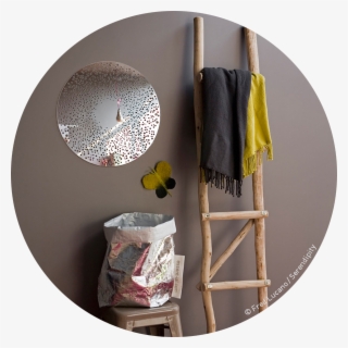 Wooden Ladder For Bath, Bedroom Or Hallway - Wood