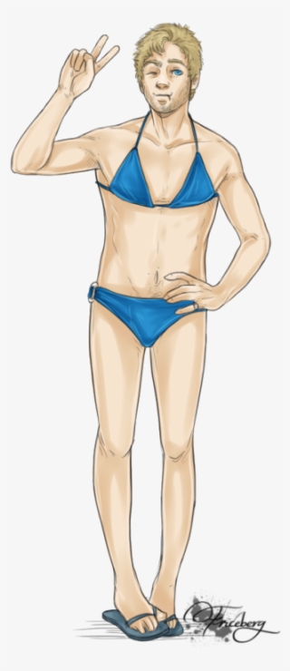 Looks Like You All Want A Half Naked Luke - Swimsuit Bottom