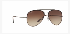 Ray Ban Blaze Aviator Rb N Free - Ray-ban Rb3584n 004/13 Sunglasses