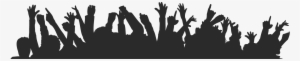 Back To Top - Transparent Crowd Hands Png