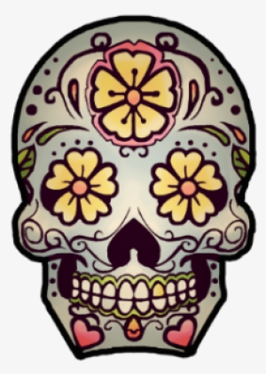 Sugar Skull Temporary Tattoo - Day Of The Dead