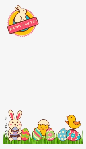 Our Custom Snapchat Filter Portfolio - Easter Snapchat Filter Transparent