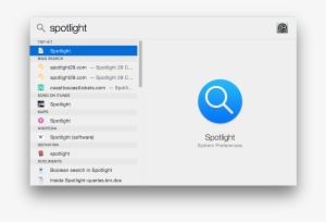 Spotlight Searches Many Types Of Files And Content - Search Apps On Mac