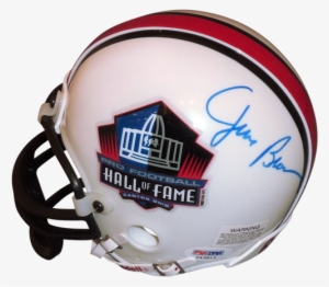 Jim Brown Autographed Cleveland Browns Mini Helmet - Pro Football Hall Of Fame