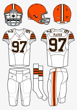 I'm Selling Decal Sheet For The Cleveland Browns Electric - Cleveland Browns New Uniform Home