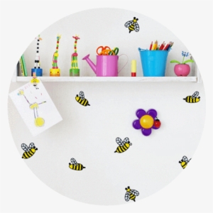 All My Issues For Me And I Was Able To Get Some Stunning - Walls Need Love Honey Bees Mini-pack Wall Decal