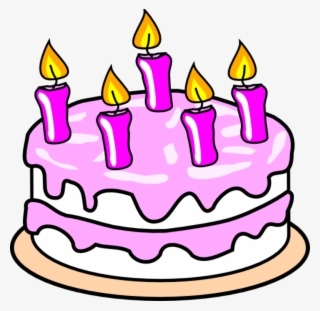 Girl S Birthday Cake Clipart Png For Web