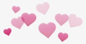 Hearts Cute Aesthetic Pink Stickers Transparent Filter - Macbook Photobooth Hearts Png