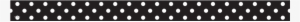 Clingy Thingies Black Polka Dots Strips Alternate Image - Polka Dot